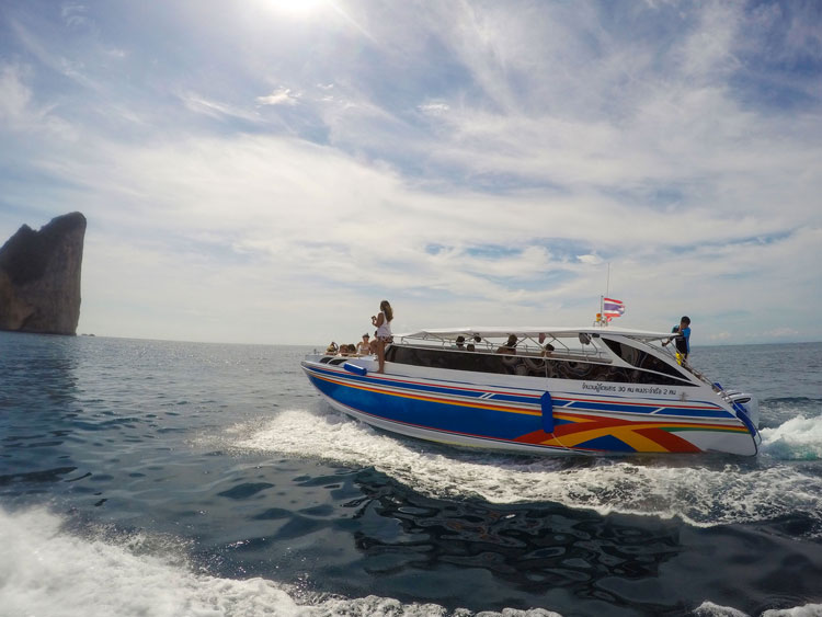 Phi Phi Private Speedboat Booze Cruise 